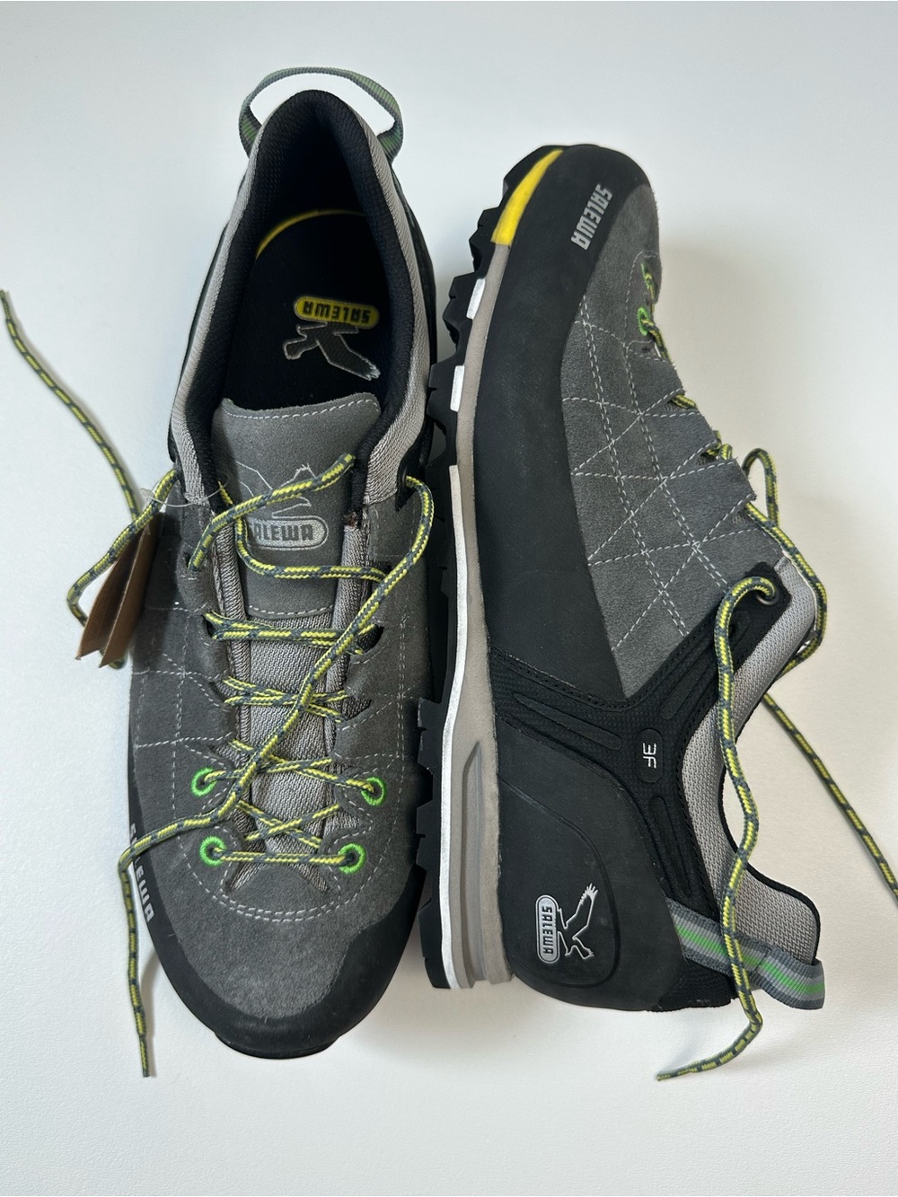 Salewa AlpineFit 3F Men's Gray Athletic Hiking Shoes - Picture 5 of 9